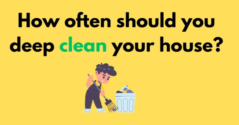 Professional deep cleaning a living room with checklist, illustrating a comprehensive home cleaning schedule.