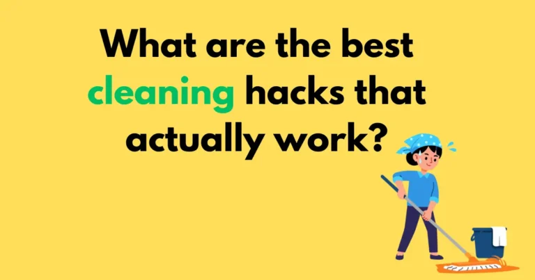 Visual guide to cleaning hacks that actually work showing before-and-after transformations
