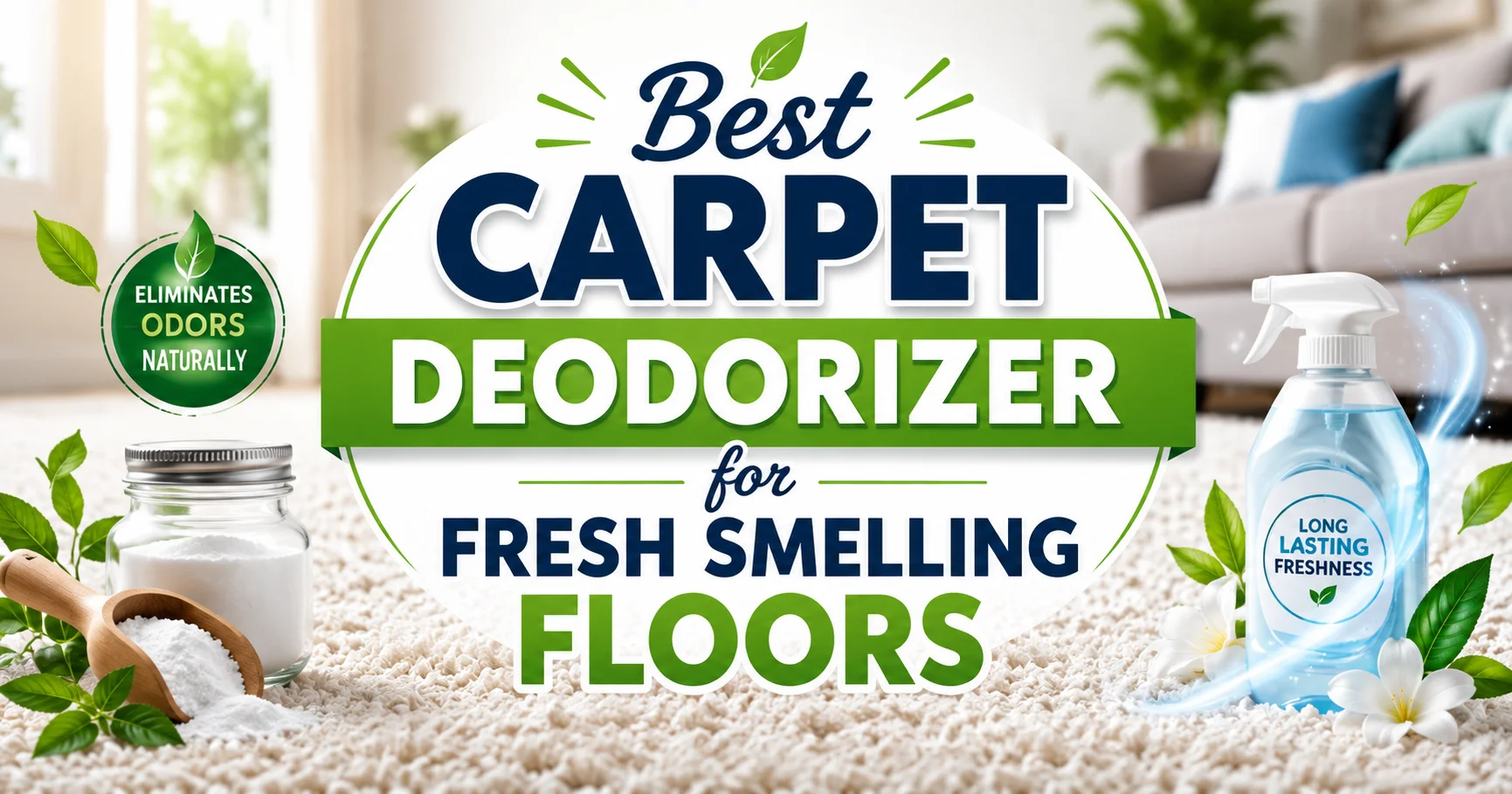 Best Carpet Deodorizer for Fresh Smelling Floors
